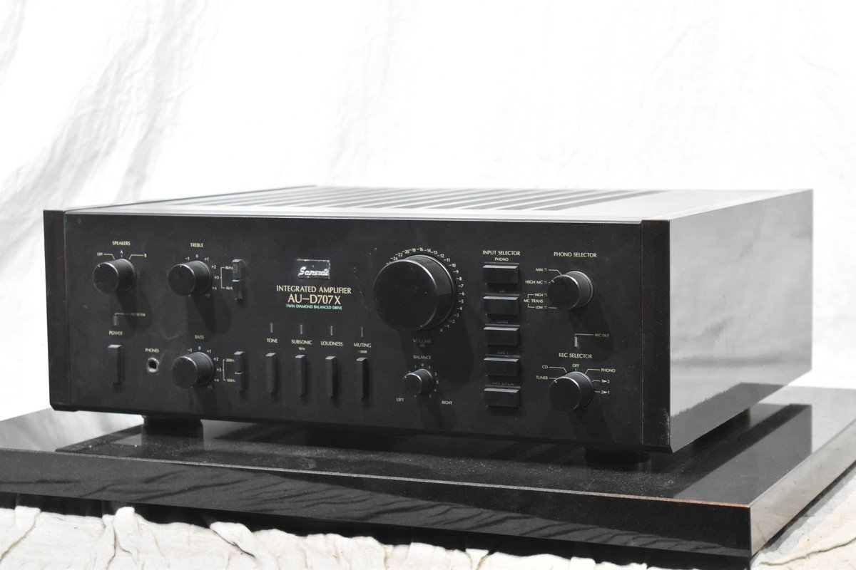 SANSUI サンスイ プリメインアンプ AU-D707X_画像1