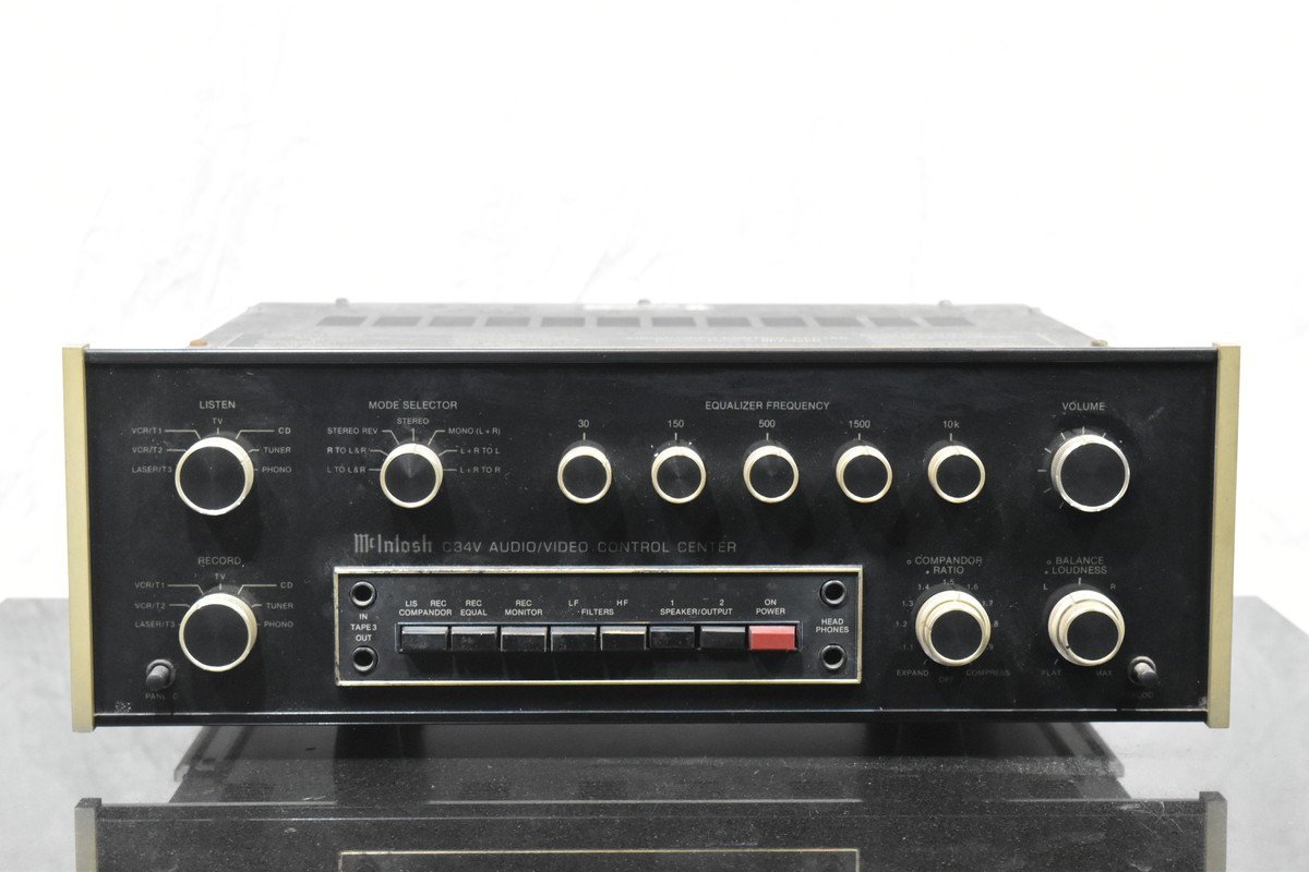 McIntosh マッキントッシュ コントロールアンプ C34V_画像2