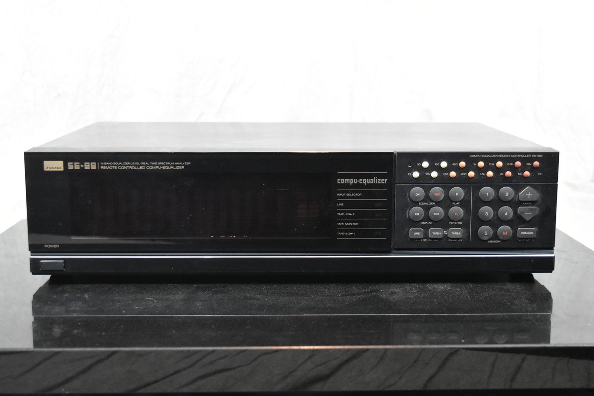 SANSUI サンスイ グラフィックイコライザー SE-88の画像2