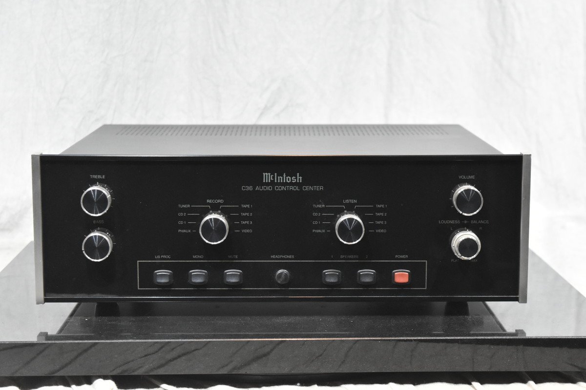 【送料無料!!】McIntosh マッキントッシュ C36 プリアンプ コントロールアンプ_画像2