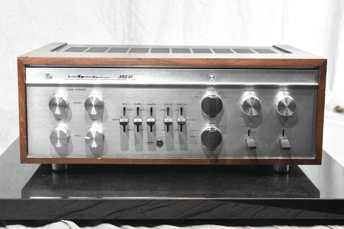 LUXMAN 管球式プリメインアンプ SQ38FD MkII_画像2