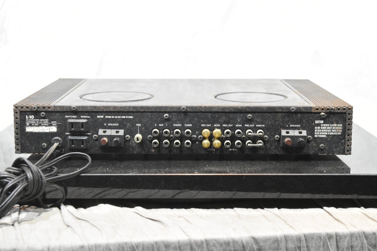 LUXMAN ラックスマン L-10 プリメインアンプ_画像6