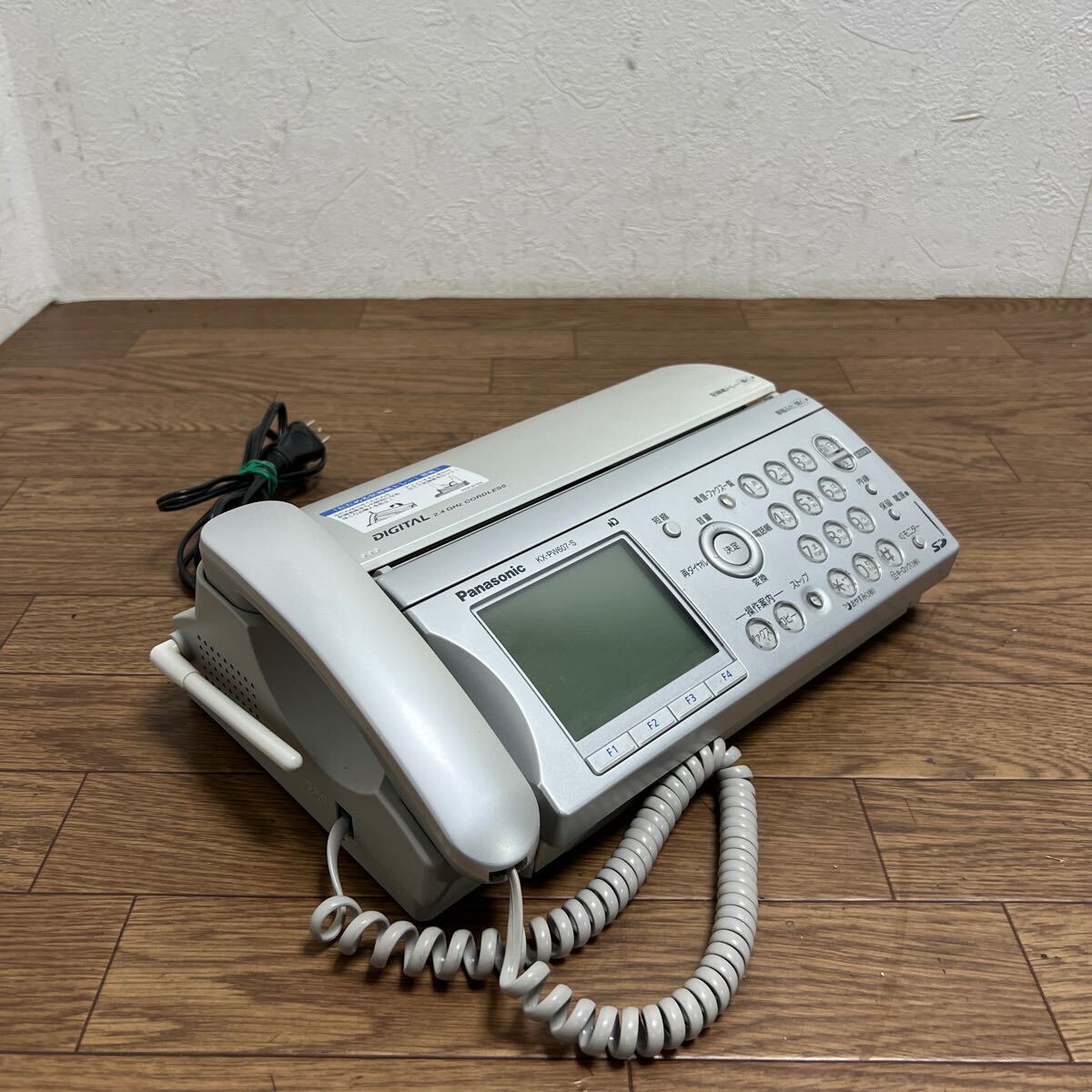 E988★Panasonicファクシミリ FAX 電話機 KX-PW607-S _画像6