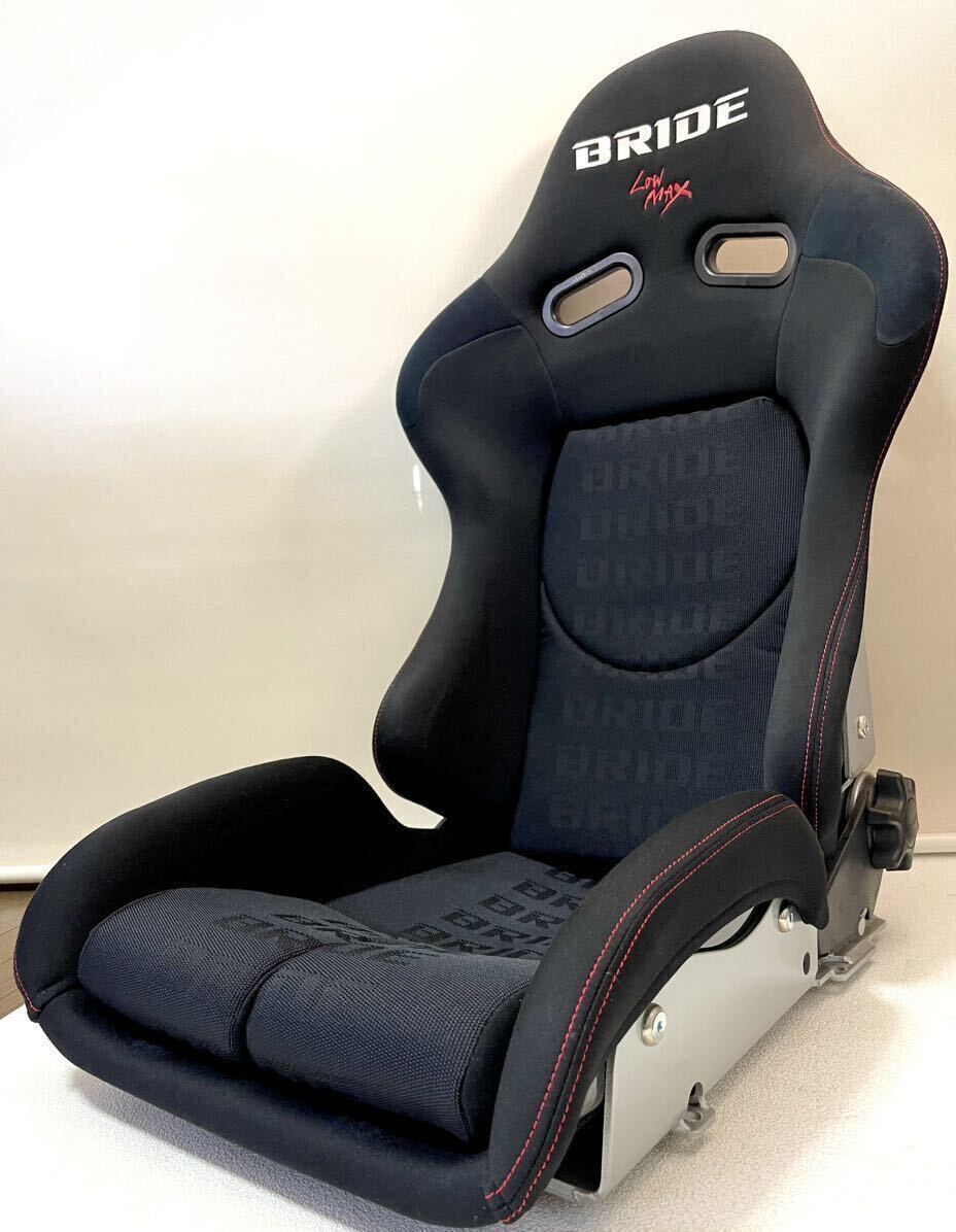 [ nationwide free shipping ] superior article bride BRIDE -stroke latia2 STRADIA II super a Mira do made black shell black Logo semi bucket seat bucket seat 