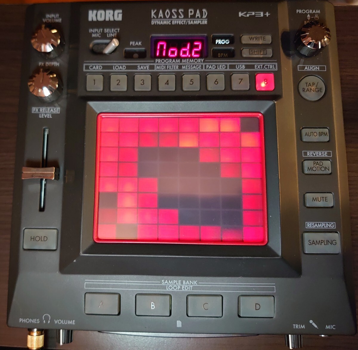 DJ用エフェクター KORG KAOSS PAD 3＋ KP3+（ジャンク）_画像1