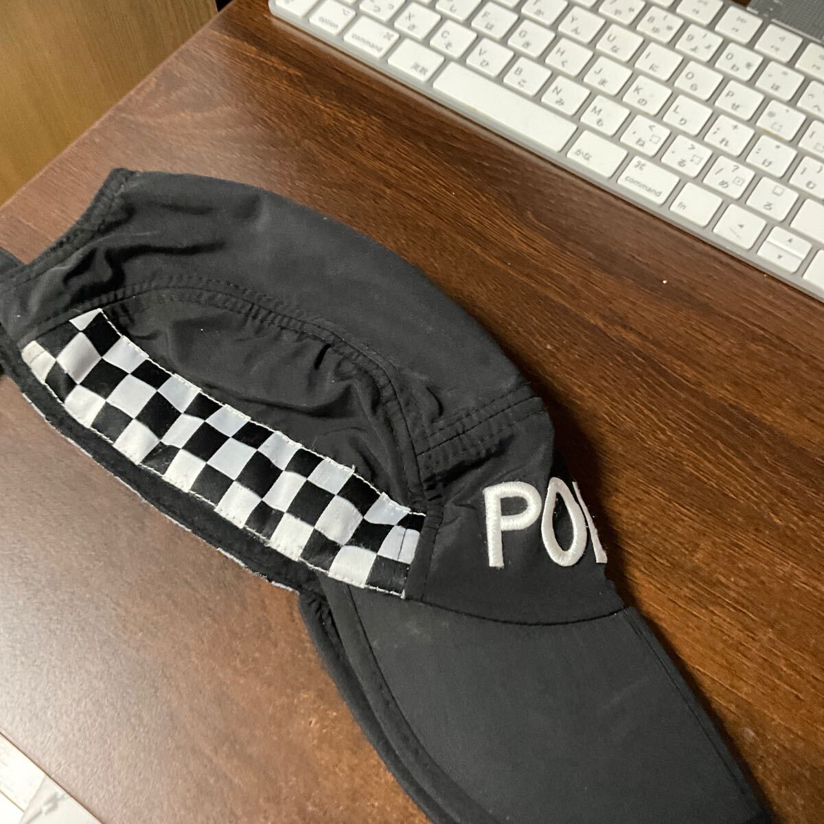 実物 イギリス警察 武装警察官 キャップ 警護官用 UK ARMED POLICE CAP 「シークレットサービス SP 警視庁 LAPD FBI NYPD」_画像3