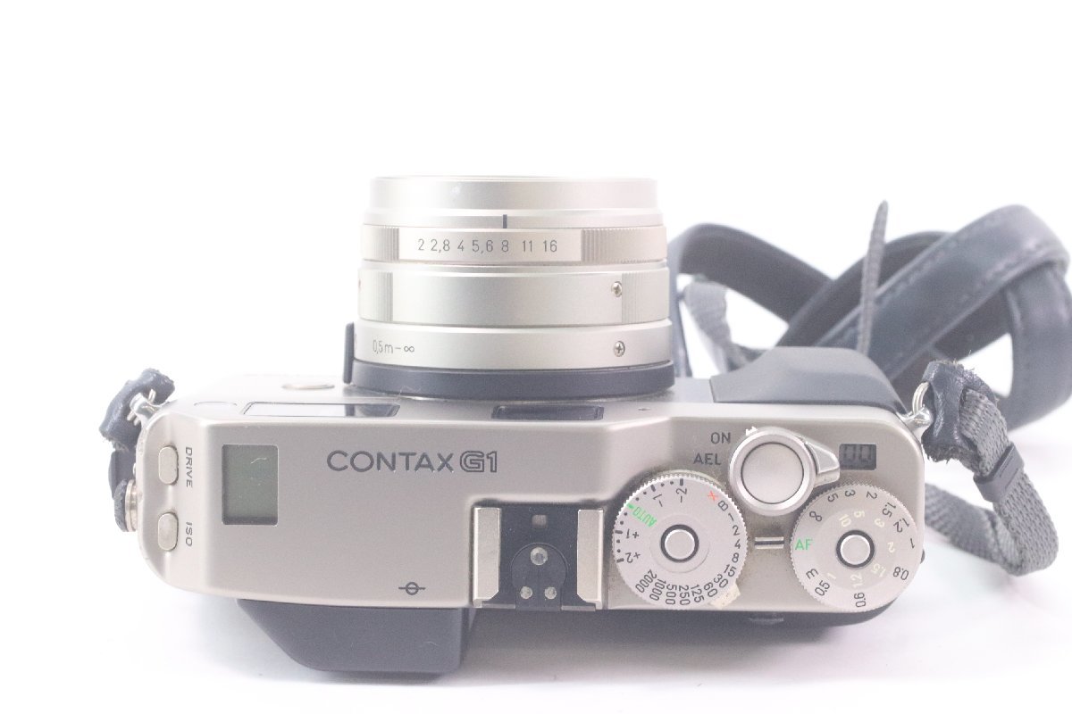 CONTAX G1 コンタックス フィルムカメラ 一眼レフ Carl Zeiss Planar 45mm F2 T* 単焦点レンズ 43288-Y_画像5
