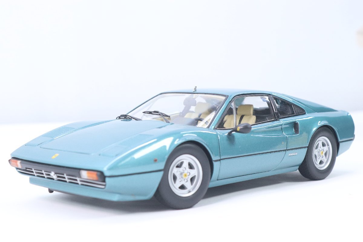 FERRARI 308GTB 1/18 京商 KYOSHO 08181BL フェラーリ 1975 デビューバージョン ブルーグリーン ミニカー おもちゃ 玩具 趣味 3143-Y_画像1