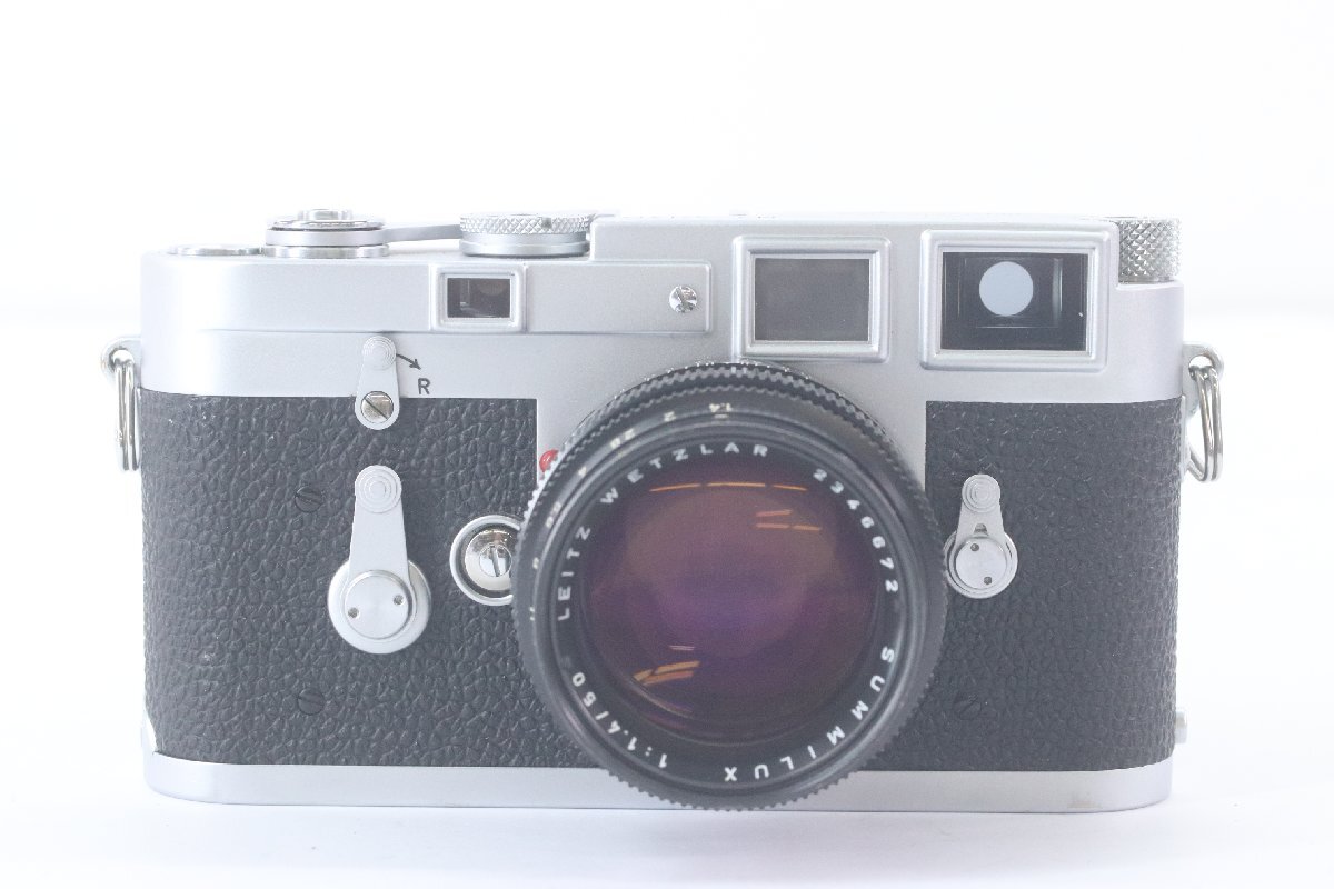 Leica M3 DBP ライカ レンジファインダー フィルムカメラ Summilux 50mm F1.4 単焦点レンズ 43362-Y