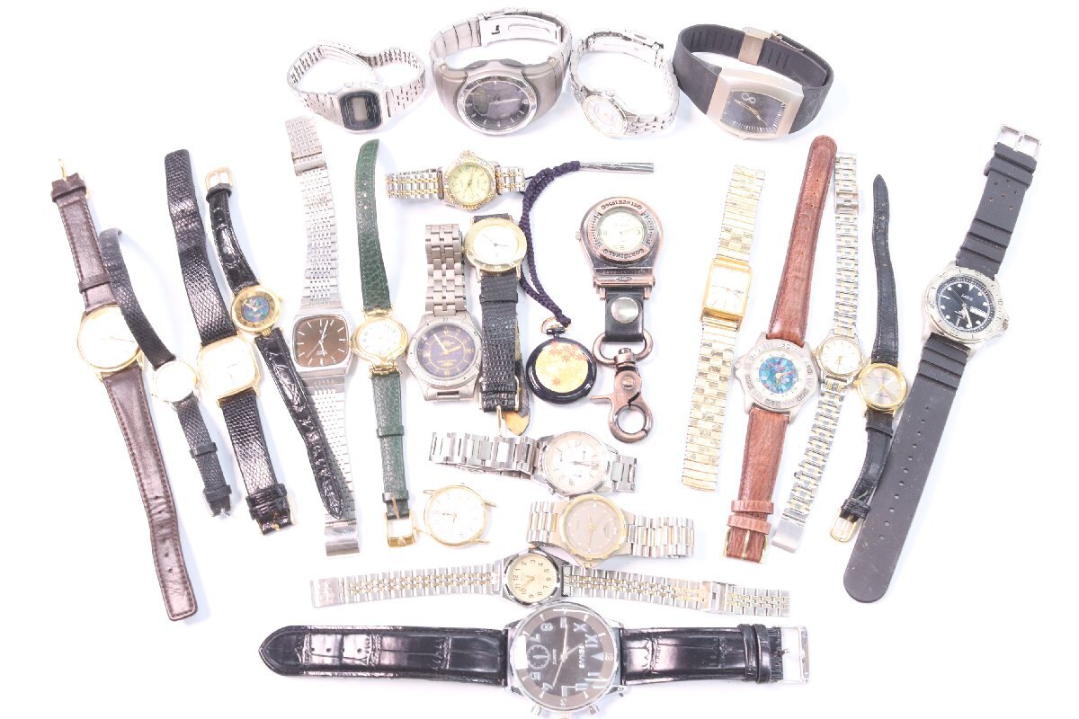【250点以上】SEIKO セイコー CITIZEN シチズン CASIO カシオ 等 ブランド色々 腕時計 懐中時計 メンズ レディース 大量まとめ売り 3320-N_画像5