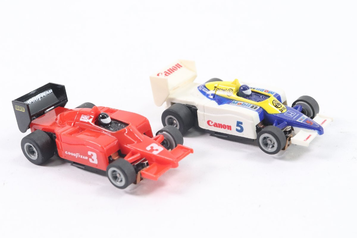 TOMY トミー AFX HO SCALE RACING XS-101 F1 チャンピオンシップセット ミニカー 車 レースカー おもちゃ 元箱有 レトロ 3381-HA_画像7