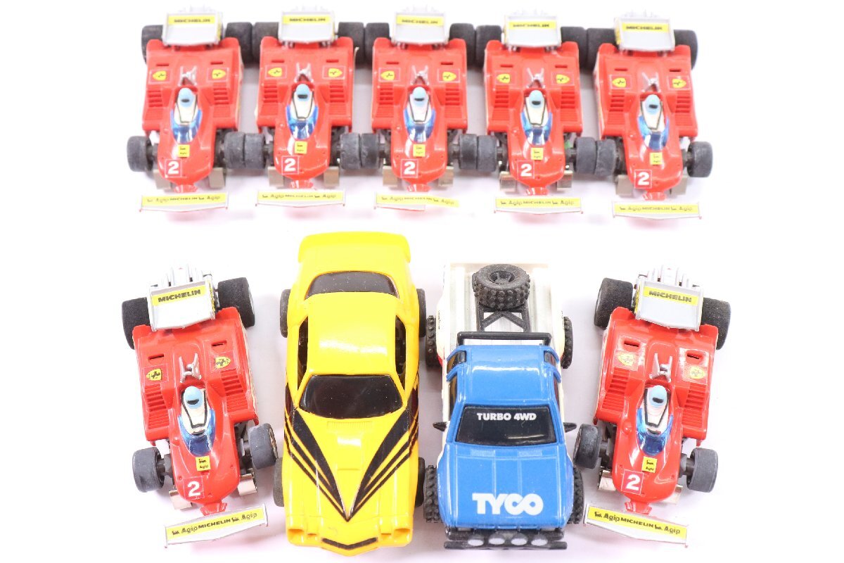 ミニカー TYCO 2点 G-PLUS 7点 スロットカー フェラーリ NISSAN4WD カマロZ28 まとめ 3583-Uの画像1