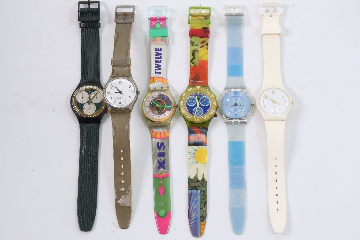 【61点】Swatch スウォッチのみ IRONY POP アイロニー ポップ 等 クォーツ 自動巻き メンズ レディース 腕時計 まとめ売り 3547-Nの画像3