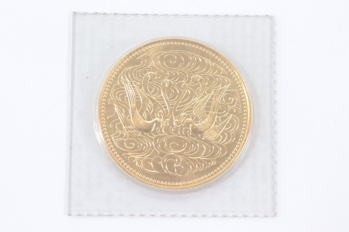  Japan country heaven .. under .. rank six 10 year memory 10 ten thousand jpy 10 ten thousand jpy commemorative coin gold coin Showa era 61 year 20g original gold Blister pack 3642-N