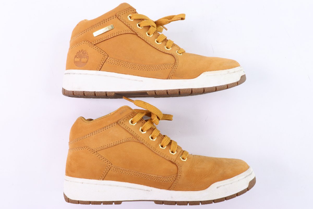 Timberland ティンバーランド スニーカー 25cm キャメル A1U86 YOUTH MERGE CHUKKA ユースマージチャッカ 3602-U_画像3