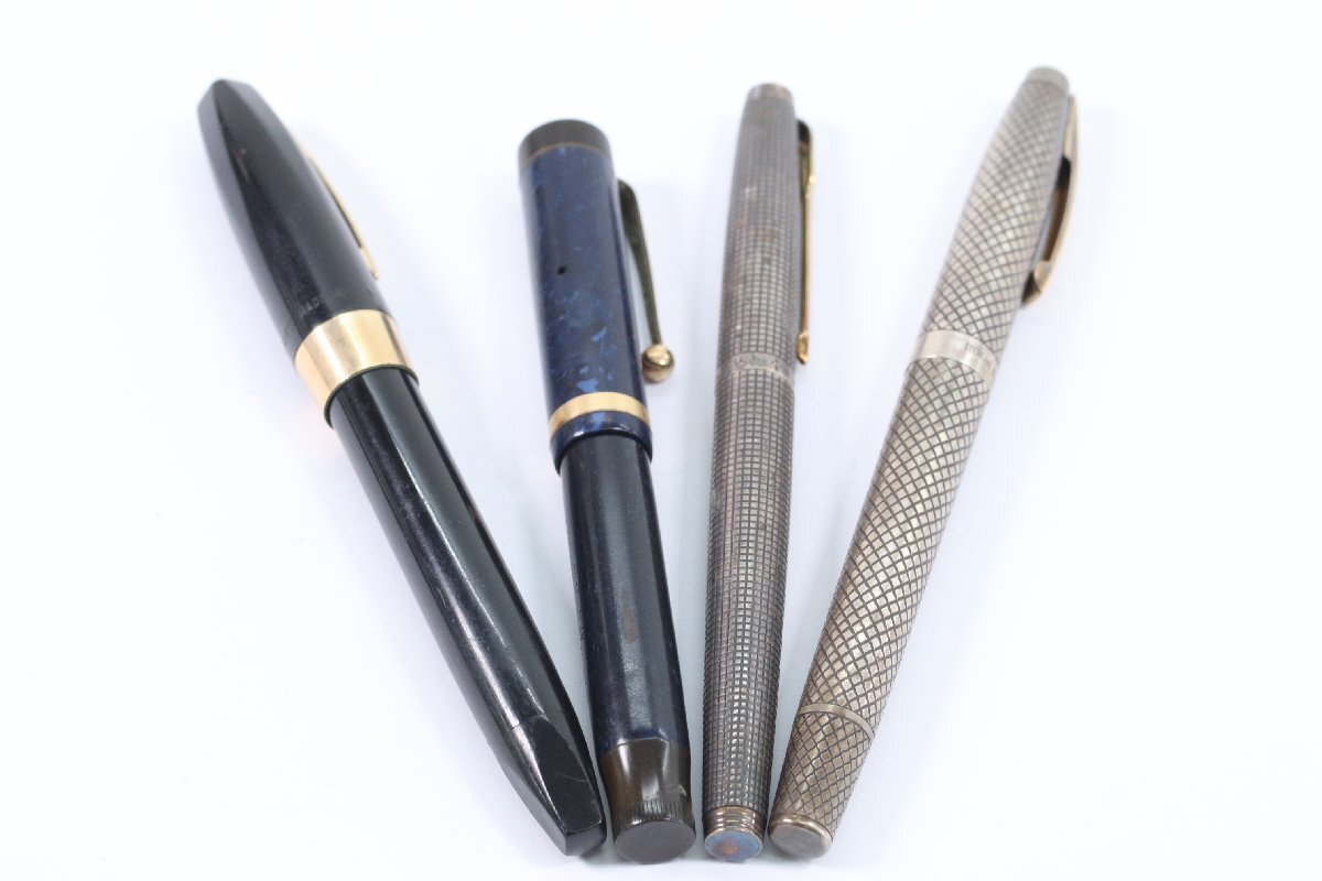 【4点】 SHEAFFER シェーファー PARKER パーカー 万年筆 ペン先 14K 刻印 文具 筆記用具 まとめ 3651-B_画像1