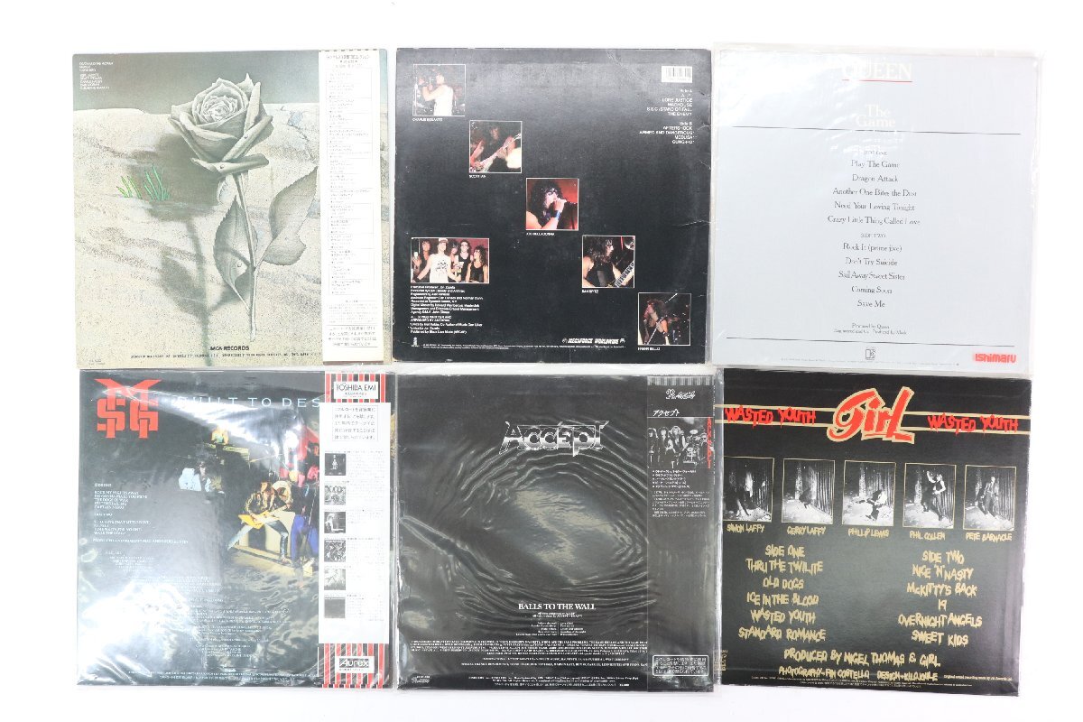 【20枚】KISS Led Zeppelin レッドツェペリン Black Sabbath ブラック・サバス Motley Crue モトリークルー ロック メタル 帯付き 3603-KS_画像5