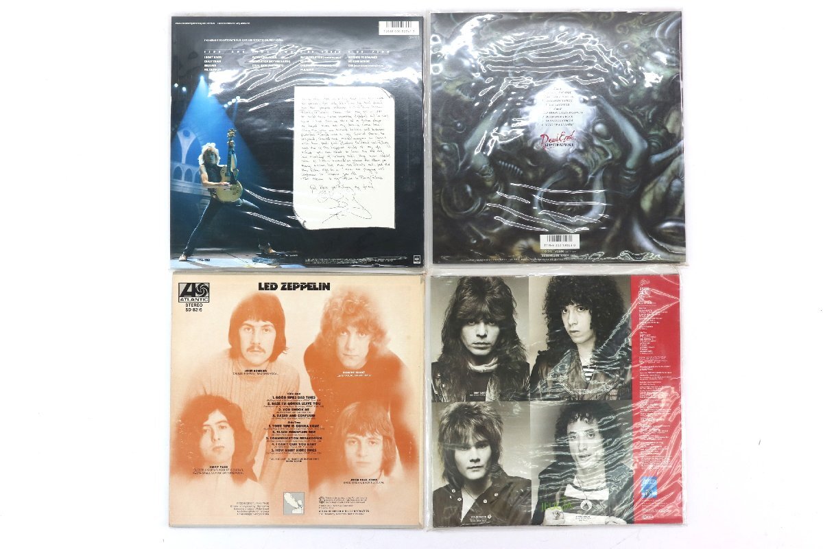 【20枚】KISS Led Zeppelin レッドツェペリン Black Sabbath ブラック・サバス Motley Crue モトリークルー ロック メタル 帯付き 3603-KS_画像9