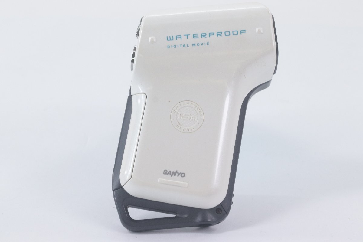 SANYO サンヨー WATER PROOF DMX-CA 65型 デジタル ムービー カメラ ウォータープルーフ 43412-K_画像3