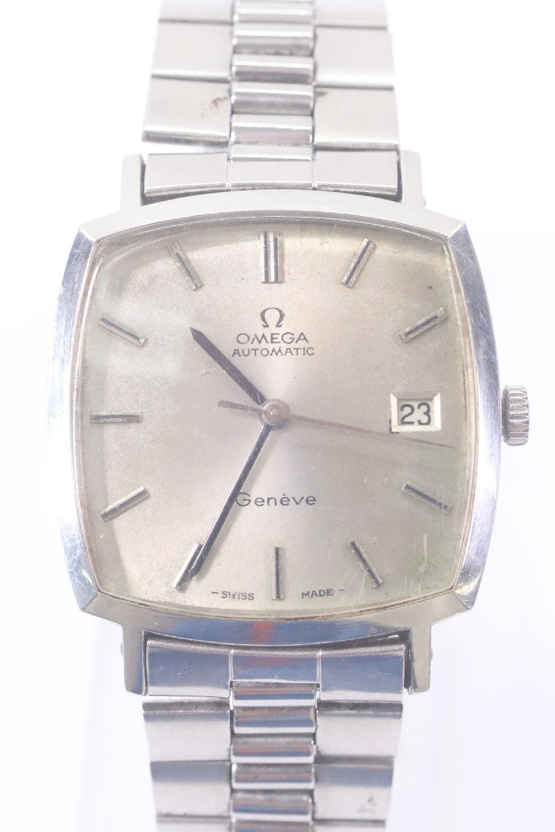 OMEGA オメガ Geneve ジュネーブ 162.0042 Cal.1481 自動巻き デイト メンズ 腕時計 3672-Nの画像1