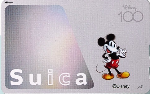 【即決＆送料無料】限定品 ミッキーマウス 記念Suicaカード & 収納ボックス Disney100 ディズニー ベルメゾン 千趣会の画像1