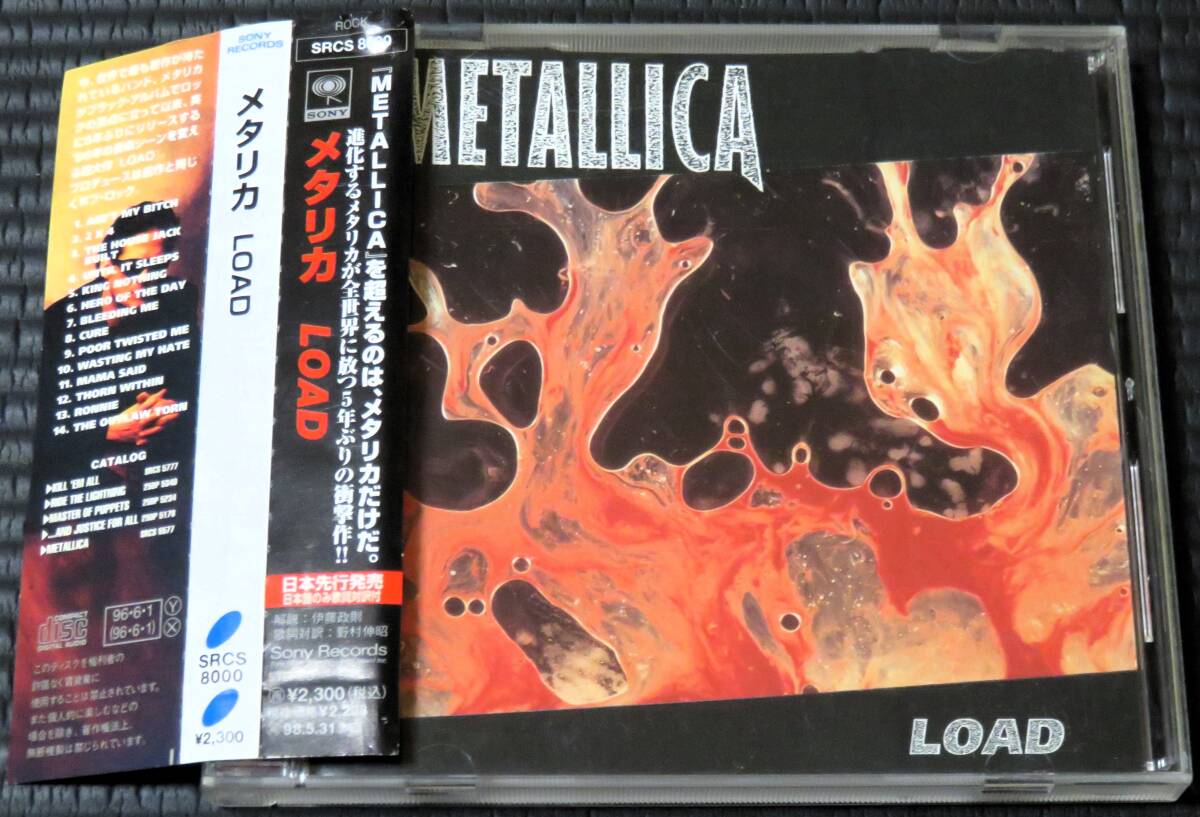 ◆Metallica◆ メタリカ Load ロード 帯付き 国内盤 CD ■2枚以上購入で送料無料_画像1