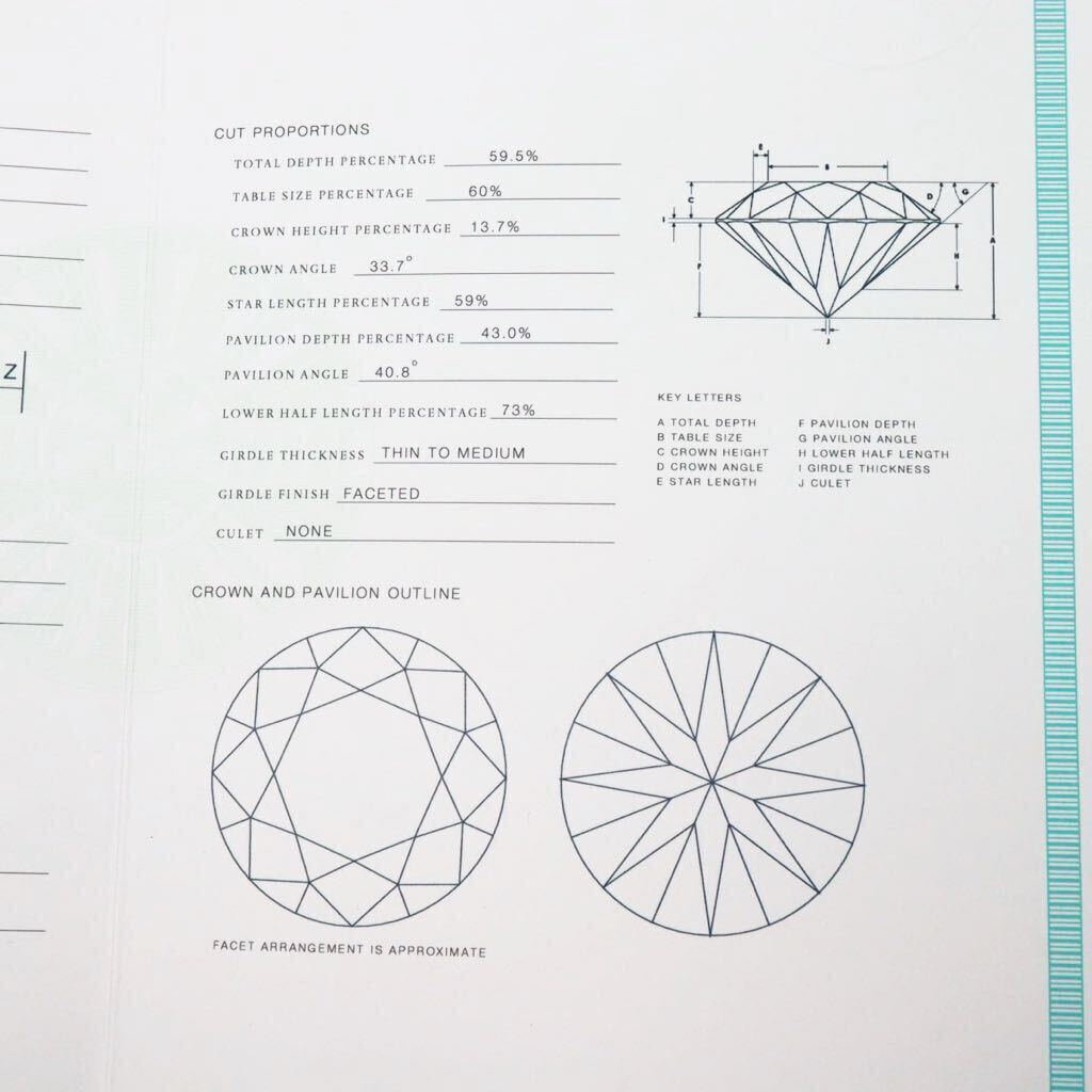 鑑別書付き!!＊TIFFANY&Co.(ティファニー)Pt950 天然ダイヤモンドリング＊m 約4.5g 約12.0号 約0.40ct diamond jewelry ring 指輪 EH0/ZZ_画像10