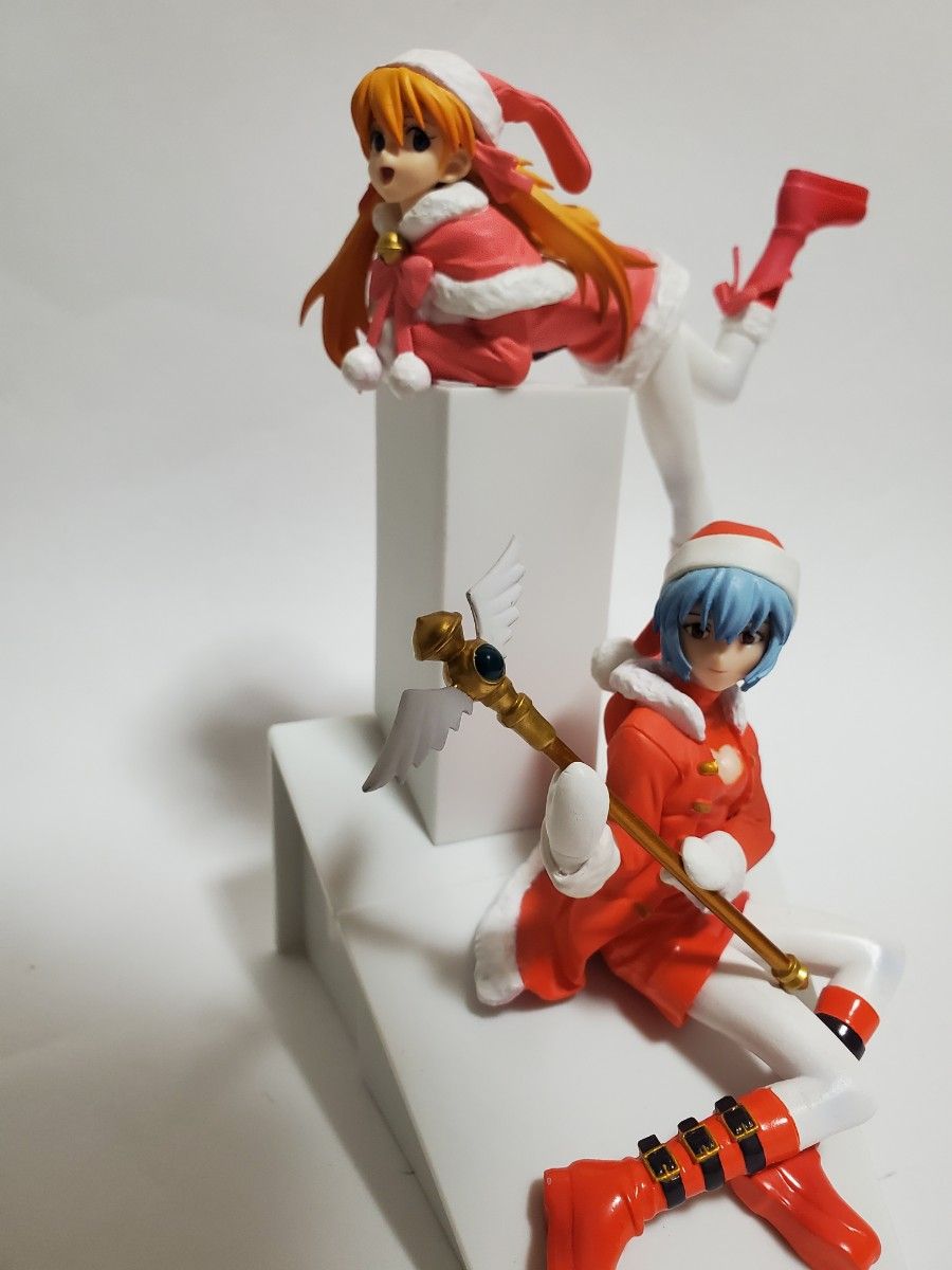 新世紀エヴァンゲリオン クリスマス レイ アスカ フィギュア 新世紀エヴァンゲリオン クリスマス レイ アスカ フィギュア