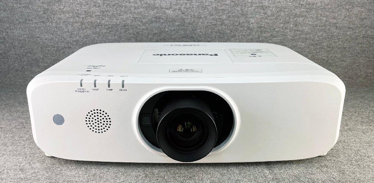 M◆Panasonic/6200lm 業務用液晶プロジェクター/PT-EX620J/使用時間:2648h/光源使用時間:2611h/電源ケーブル・リモコン(2_画像4