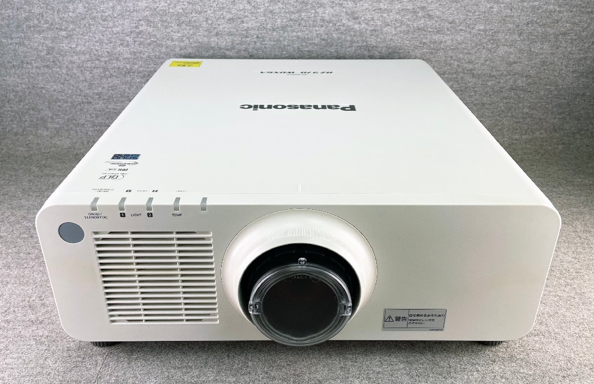 M◆Panasonic/10000lm 1チップDLP業務用プロジェクター/PT-RZ970JW/使用時間:3306h/光源使用時間:3098h/電源ケーブル・リモコン付き(4の画像3