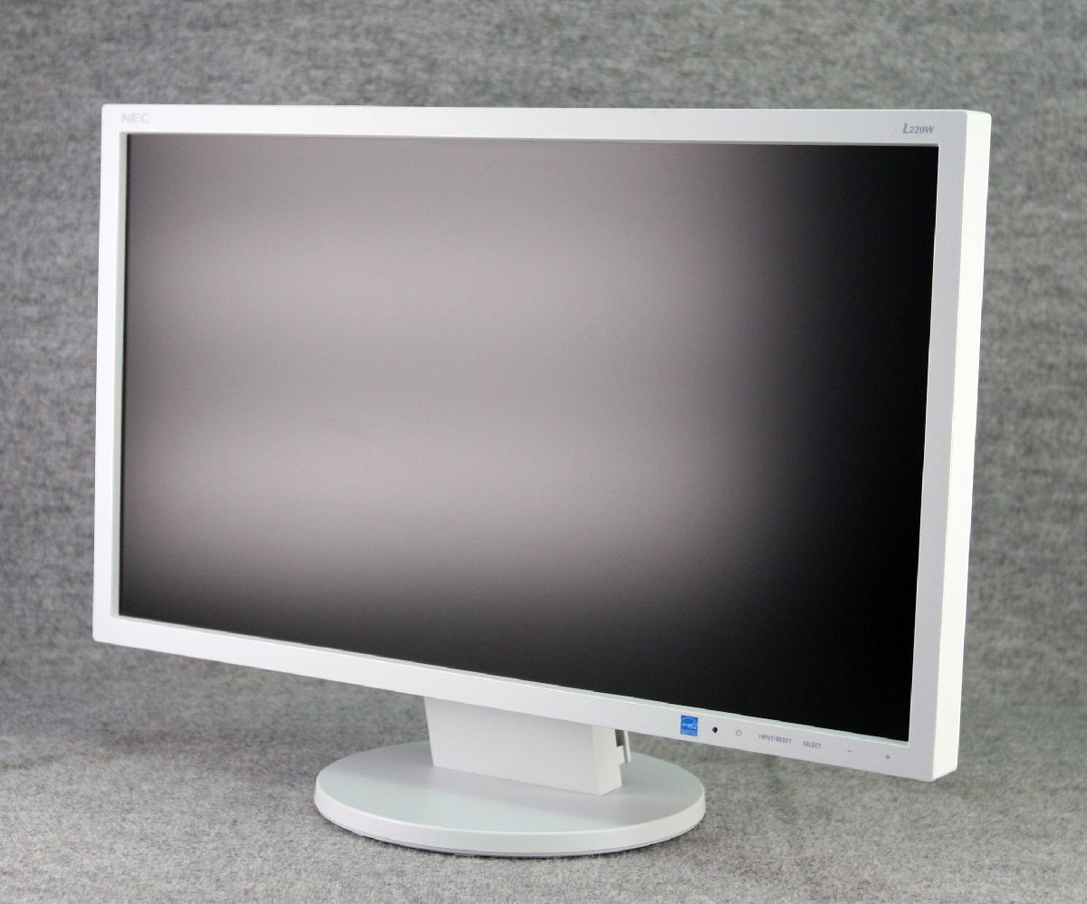 M◆NEC(日本電気)/21.5型ワイド液晶ディスプレイ/LCD-L220W/白色LEDバックライト/ブルーライト低減/フリッカーフリー/VGA,DVI(3_画像1