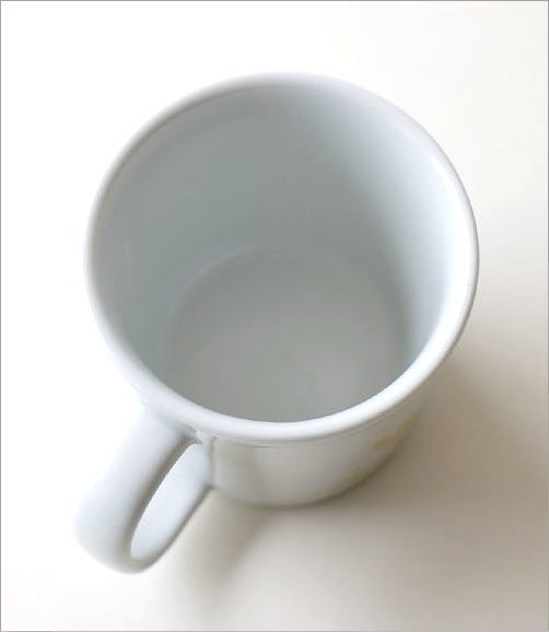 マグカップ 陶器 磁器 おしゃれ かわいい ミモザ カフェ マグ カップ 可愛い 爽やか 和食器 ミモザ ストレートマグ_画像4