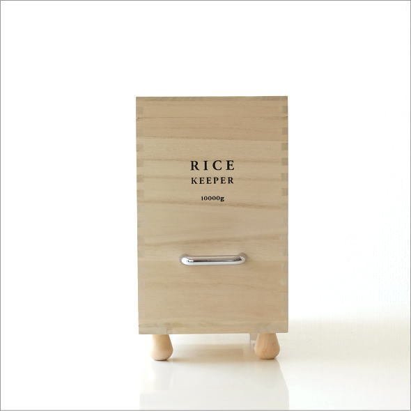  rice chest stylish .10kg slim rice . rice stocker . rice preservation container moth repellent with casters ... rice chest L free shipping ( one part region excepting ) ibk1150
