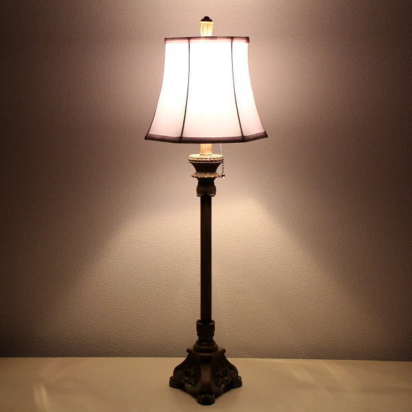 テーブルランプ おしゃれ ライト スリム ベッドサイドランプ サイドテーブル シンプル 寝室 照明スタンド クラシックなテーブルランプ E_画像1