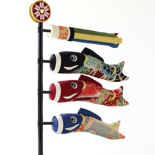  Boys' May Festival dolls ornament koinobori objet d'art stylish .. decoration crepe-de-chine craftsmanship. .. decoration .. is koinobori free shipping ( one part region excepting ) mzk5113