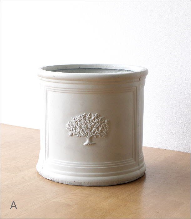  pot cover stylish round antique cement round planter pot L [A color ] free shipping ( one part region excepting ) mty8814a