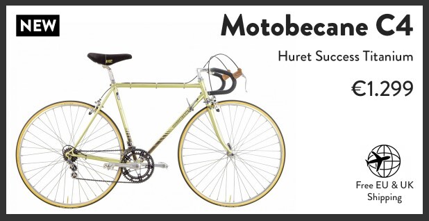 美品 Vintage ビンテージ Motobecane モトベカン C4 フラッグシップモデル Huret Success Titanium Made in France フランス製_画像10