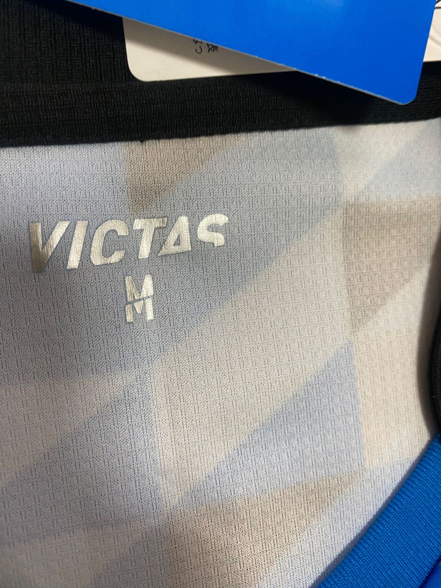 未使用品 VICTAS ヴィクタス 卓球 ゲームシャツ ユニセックス Mサイズ