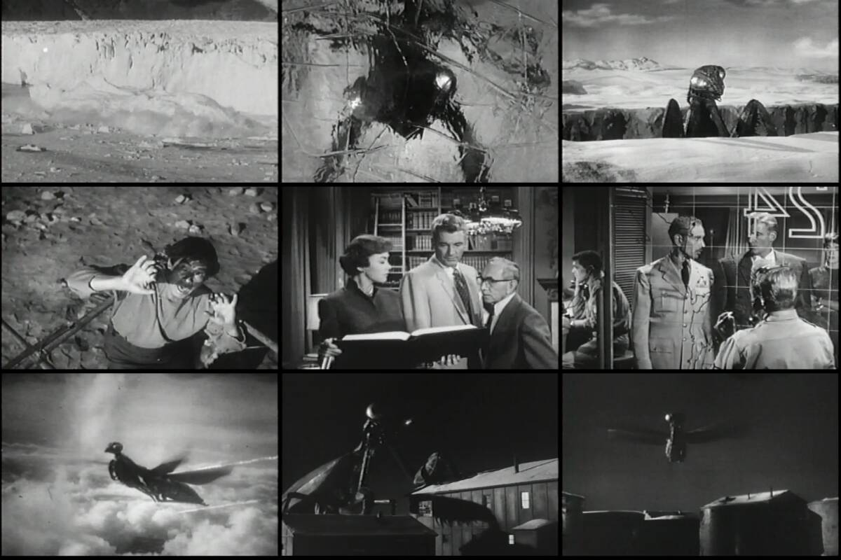 北米輸入版VHS 極地からの怪物 大カマキリの脅威 (1957) 流す涙のない俺を冷めた奴だと人はいうブラスターキッド流れ星にはあしたはないさの画像5