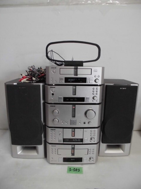 3-503 8*SONY/ Sony system player TC-TX717/ST-MS717/TA-MS717/MDS-MS717/CDP-MS717 8*