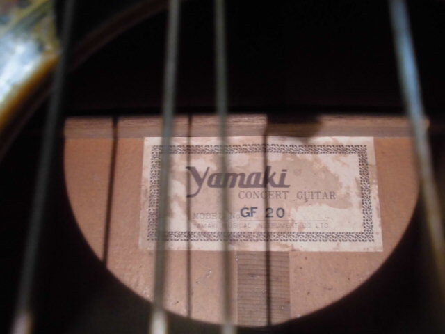 3-520◎yamaki/ヤマキ フラメンコギター/クラシックギター GF-20◎_画像8