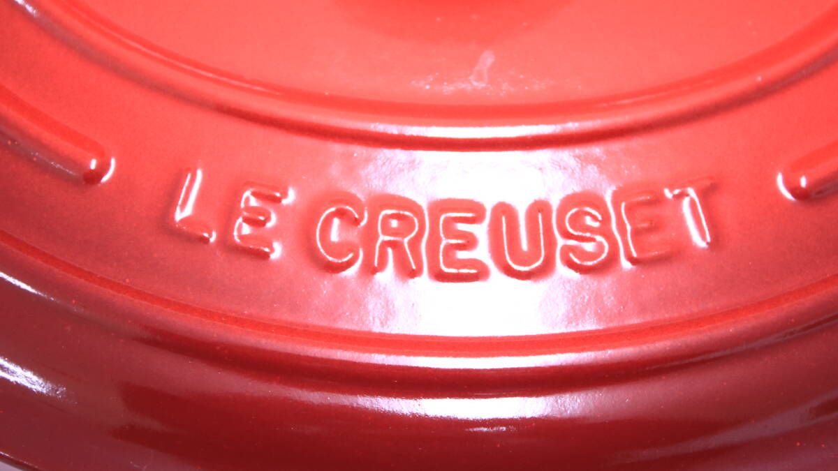 あ//A7099. 【美品】 LE CREUSET ル・クルーゼ　ココット　オーバル27cm 　ガス・IH・オーブン対応_画像5