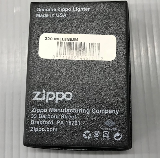 あ//J6655 【未使用・保管品】 Zippo ジッポー 2016年製　　オイルライター　1999-2000 　アメリカ製品　ミレニアム_画像7