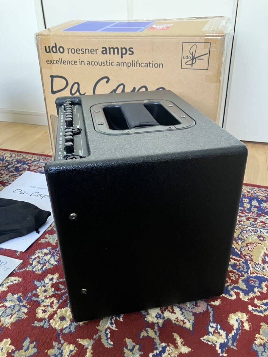 Udo Roesner Amps Da Capo 75 / ウドロースナー ダカーポ 75 / エレアコ用アンプ / 2023年12月新品購入 ☆ 新品同様品☆ の画像5