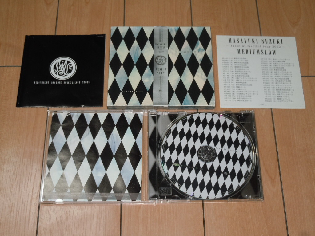 鈴木雅之 ベスト盤CD3枚セット「MARTINI」「MartiniⅡ」「ミディアムスローBest Love Song Albun MEDIUM SLOW」の画像4