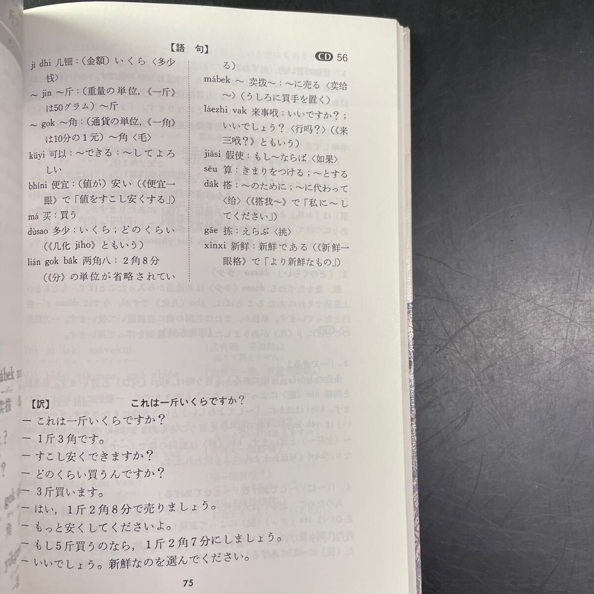 上海語　CDエクスプレス　中国語方言　テキスト　中古　CD付き　_画像4