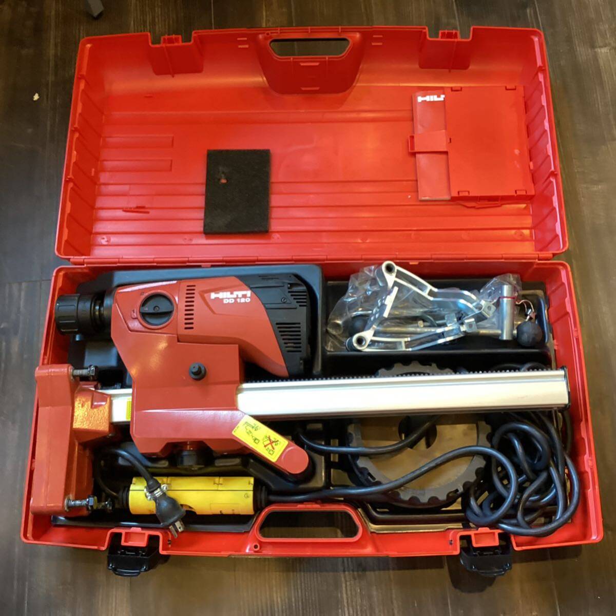 【7725】HILTI DD 120 電動工具　ダイヤモンド　コアツール　HILTIヒルティ _画像10