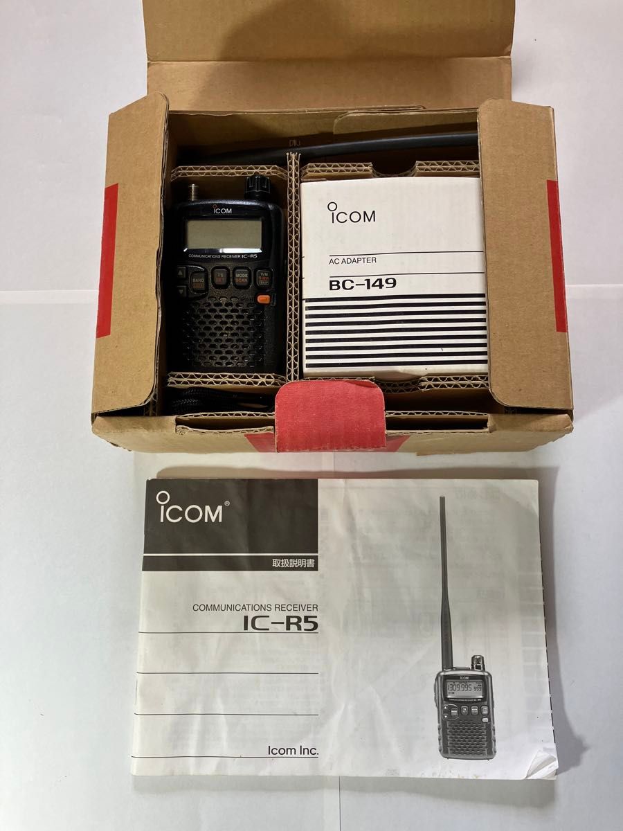 ジャンク品】ICOM 広帯域ハンディレシーバー IC-R5|Yahoo ジャンク品】ICOM 広帯域ハンディレシーバー IC-R5|Yahoo