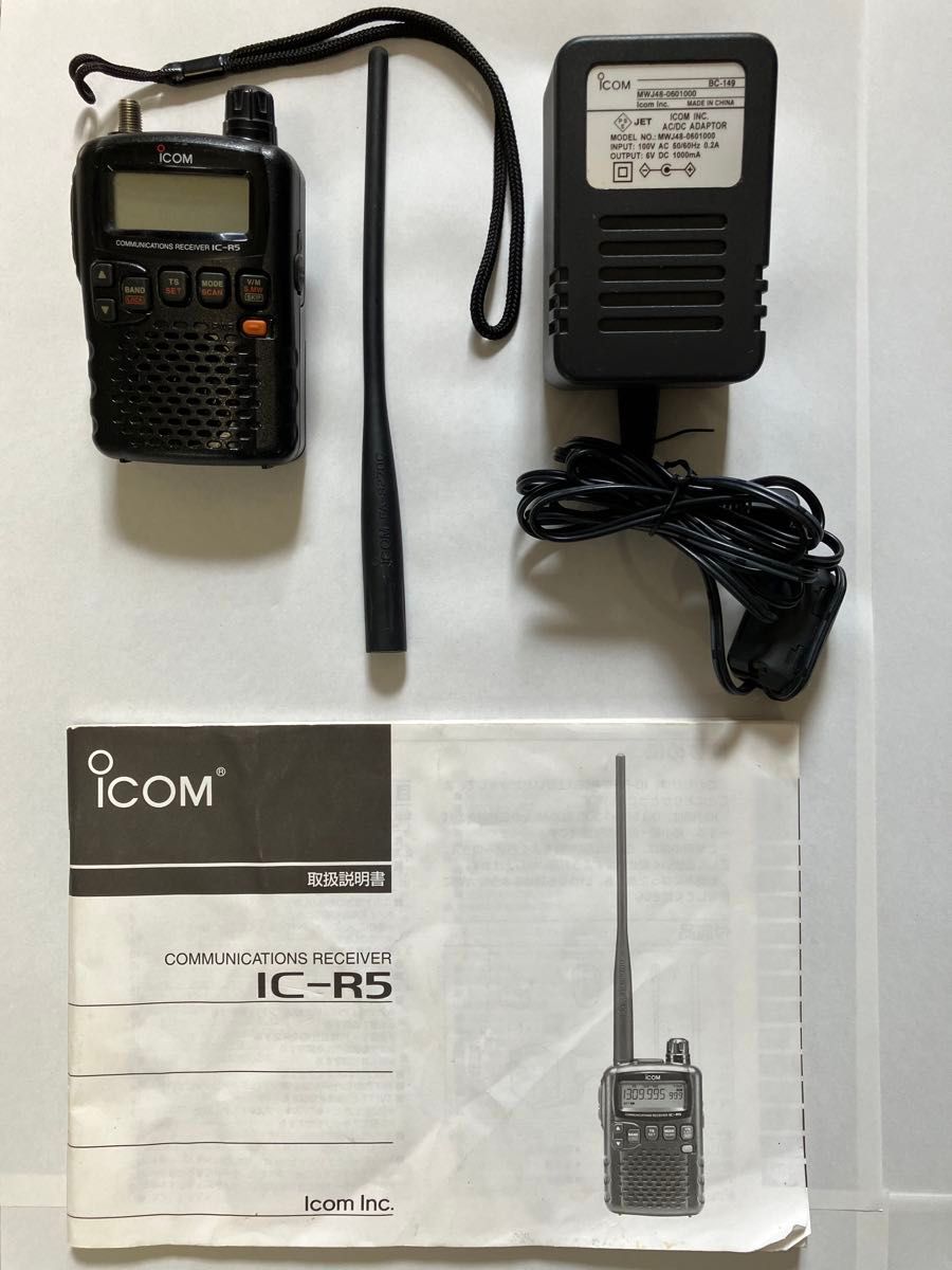 ジャンク品】ICOM 広帯域ハンディレシーバー IC-R5|Yahoo ジャンク品】ICOM 広帯域ハンディレシーバー IC-R5|Yahoo