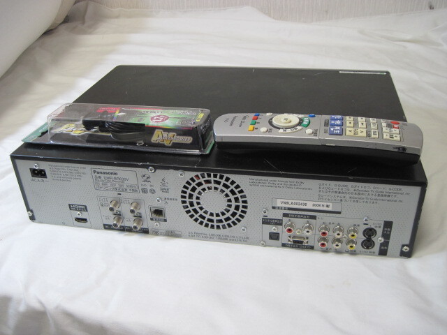 Panasonic DMR-BR630V 正常動作品 HDD2TB 希少 VHSからブルーレイにダビング可能 2008年製 ②の画像2